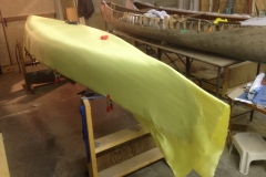 Covering a Canoe with Kevlar