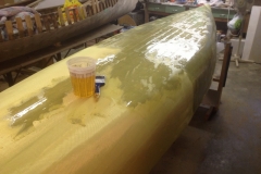 Covering a Canoe with Kevlar and Epoxy