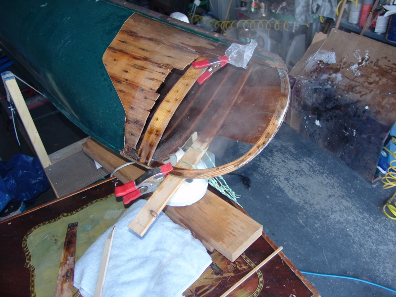 Steaming in Place a New Rib